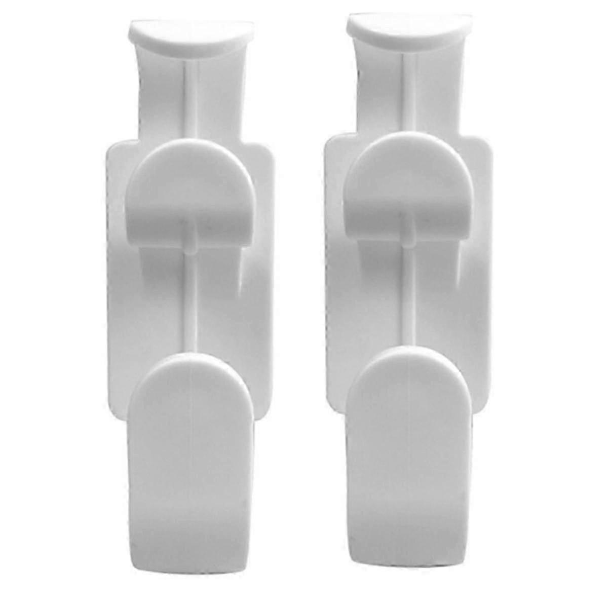 2 Pcs CPAP Hose Holder & Tube Hanger - Versatile CPAP Mask and Tubing Hook for Bed, Wall, Drying & Shower Use - Essential Accessory