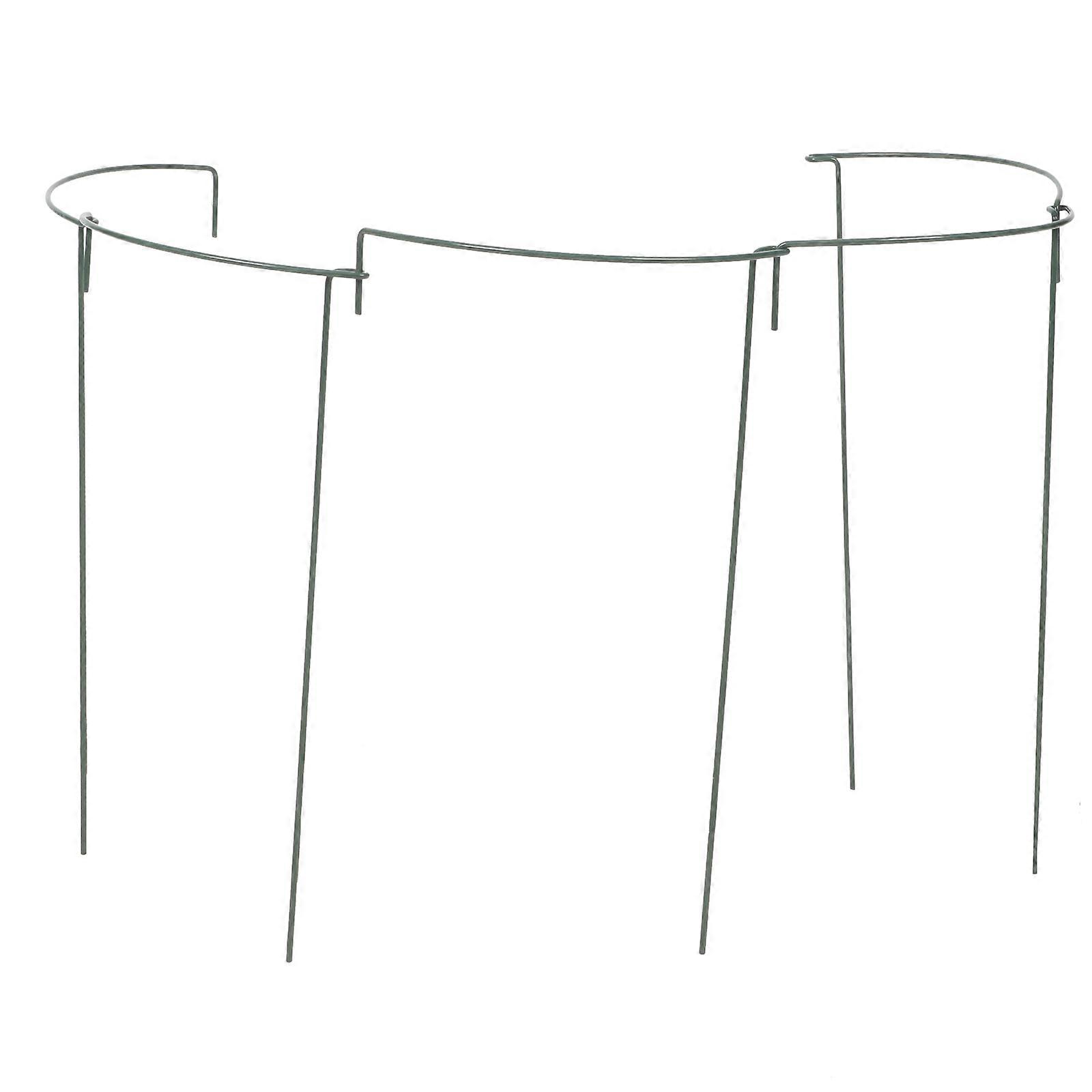 Garden Vines Trellis Iron Material Curved Design for Outdoor Gardening 5Pcs