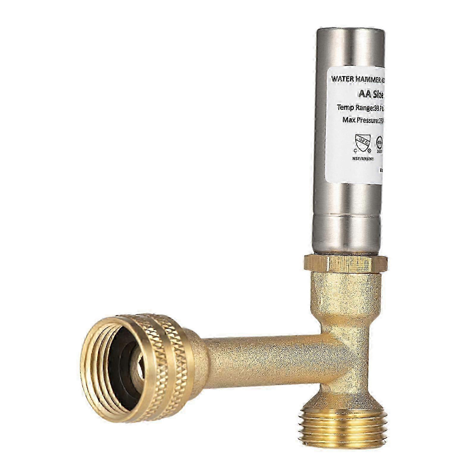 Anti-bélier pour lave-linge, filetage NH 3/4" pour tuyau de lavage