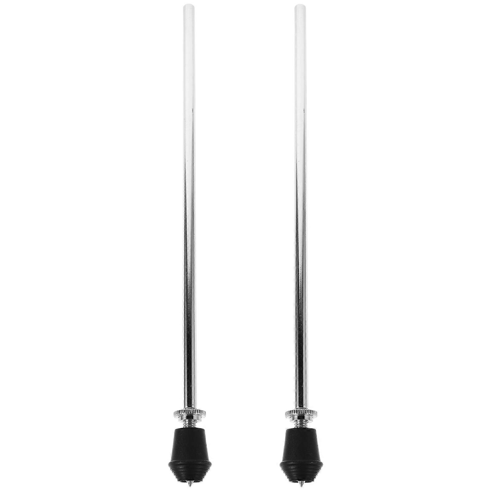 2 Pcs Metal Bass Drum Legs Floor Mounts for Enhanced Stability Durable Support and Versatile Setup