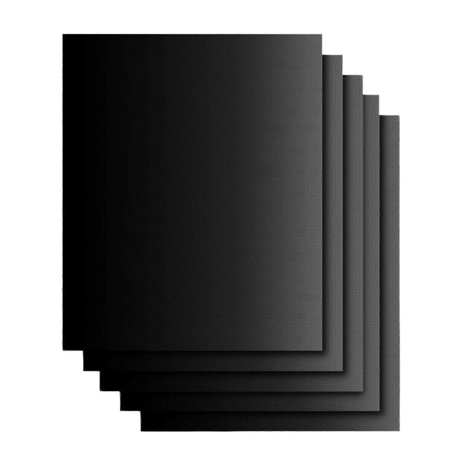 Grill Mat, NonStick Grill Mat Set, 5 Pieces CutResistant NonStick Grill Liner Made of Fiberglass for Restaurant Bakery Kitchen HeatResistant
