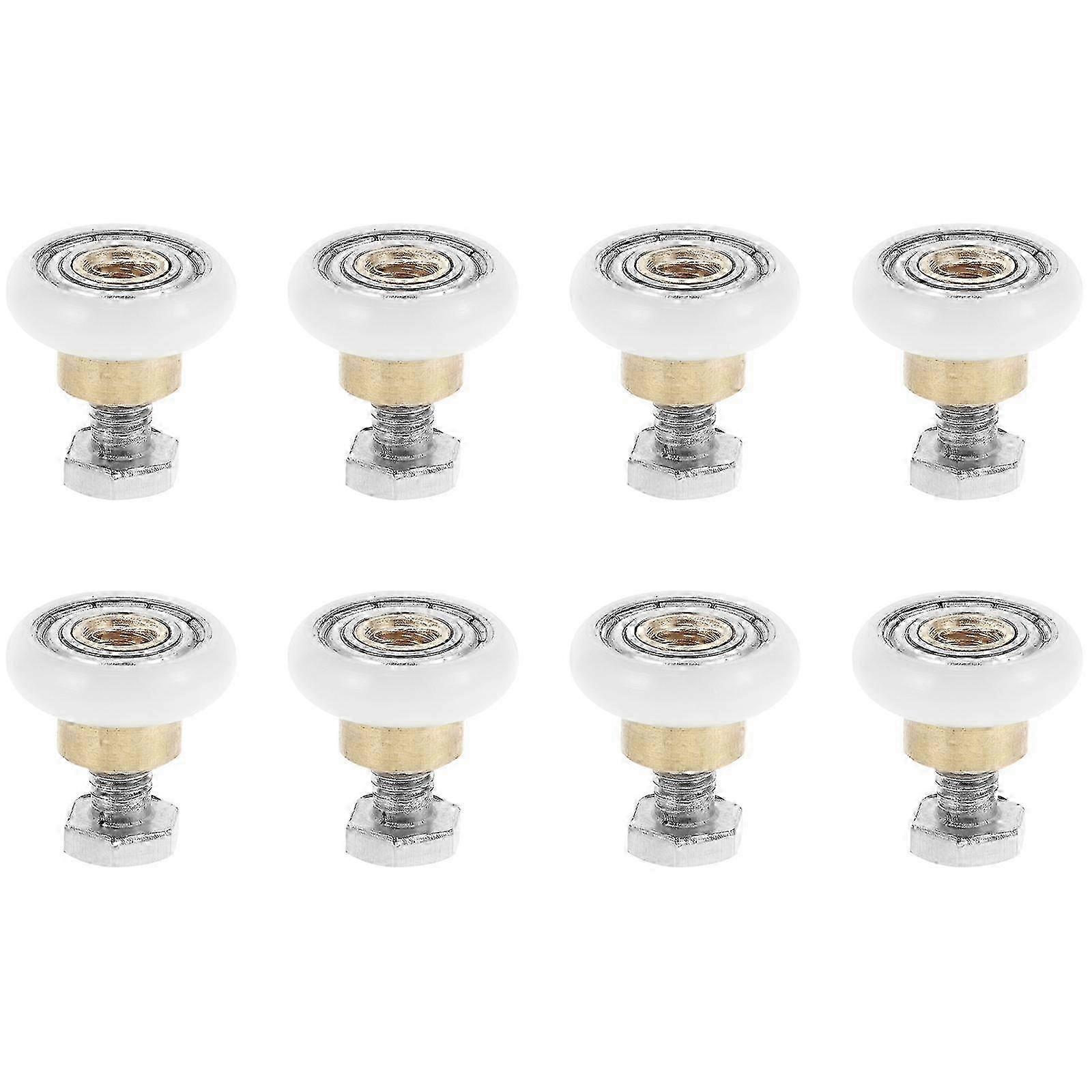 Skyvedørshjul 8 stk for reservedeler til dusj