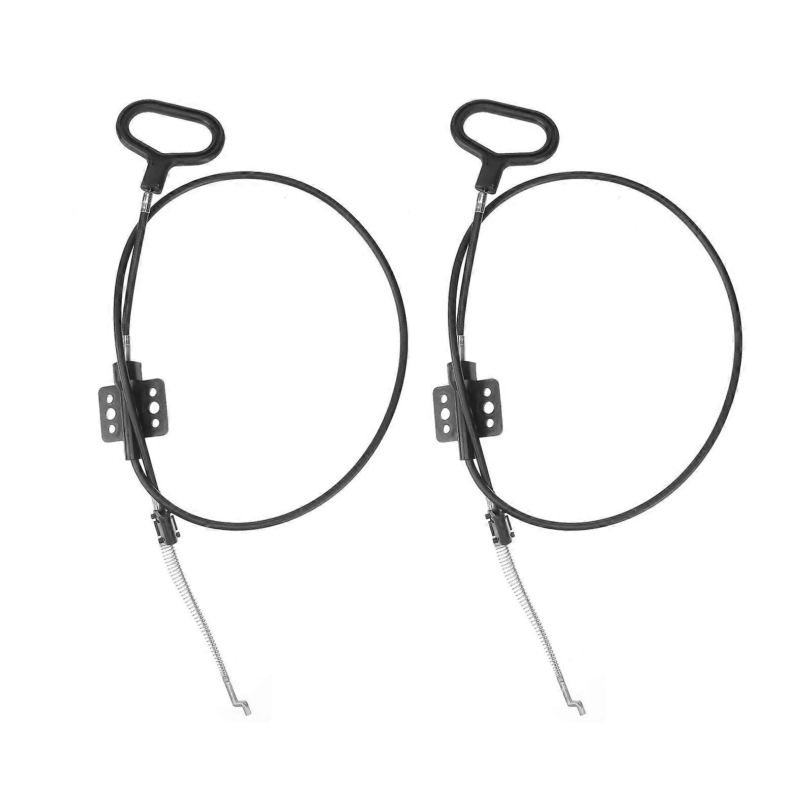 2pcs Carbon Steel Recliner Cable Pull Handle D Ring Replacement for Universal Sofa and Couch