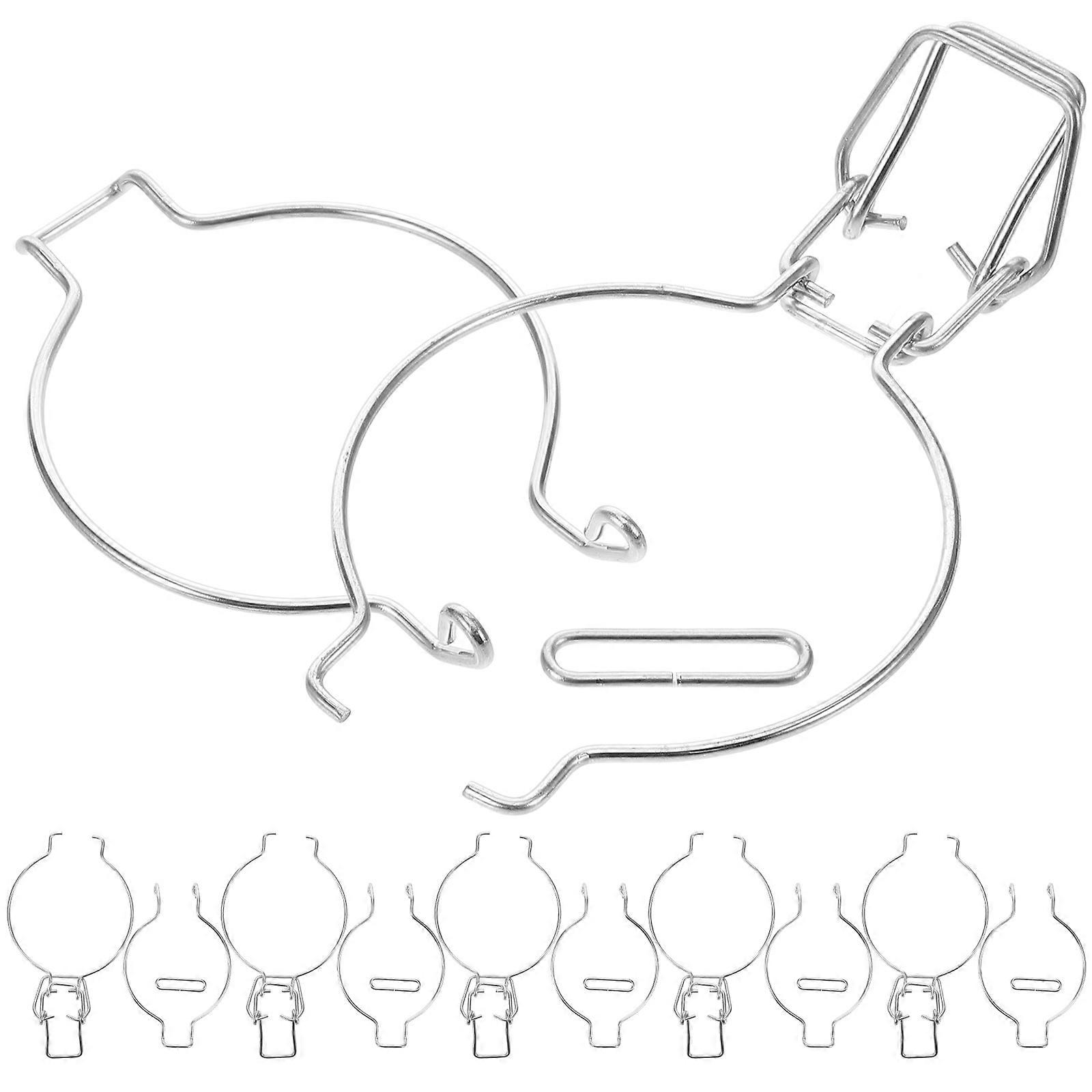 قفل الأسلاك المعدنية مشبك السحابة المعدنية للزجاج مختوم يمكن أن تحل محل 10 قطع بسهولة