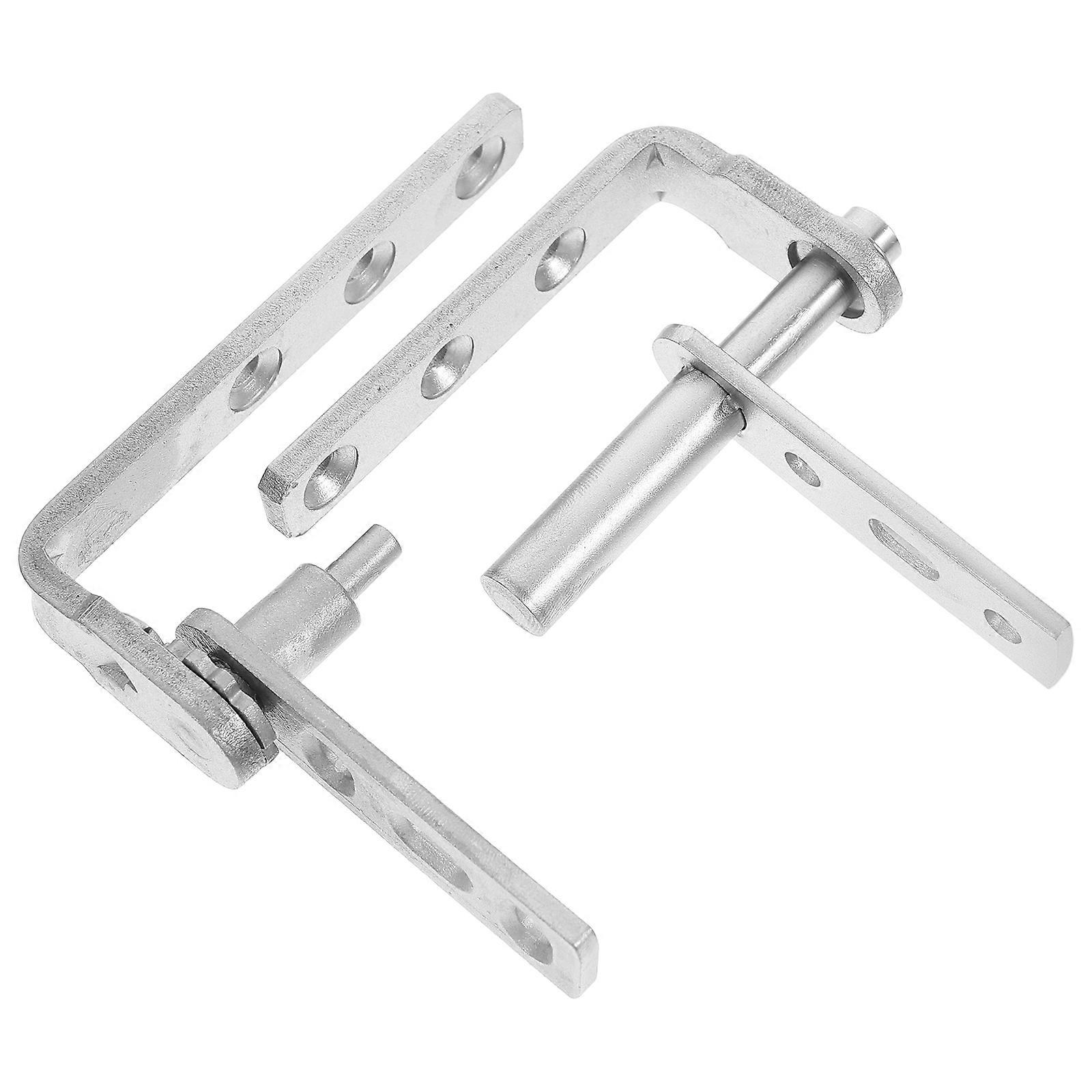 Hidden Sliding Door Hardware Modern Pivot Hinge Dual Rotation Residential Spaces 7.00X3.80X1.50CM Top and Bottom Pivot Hinges 1Pair