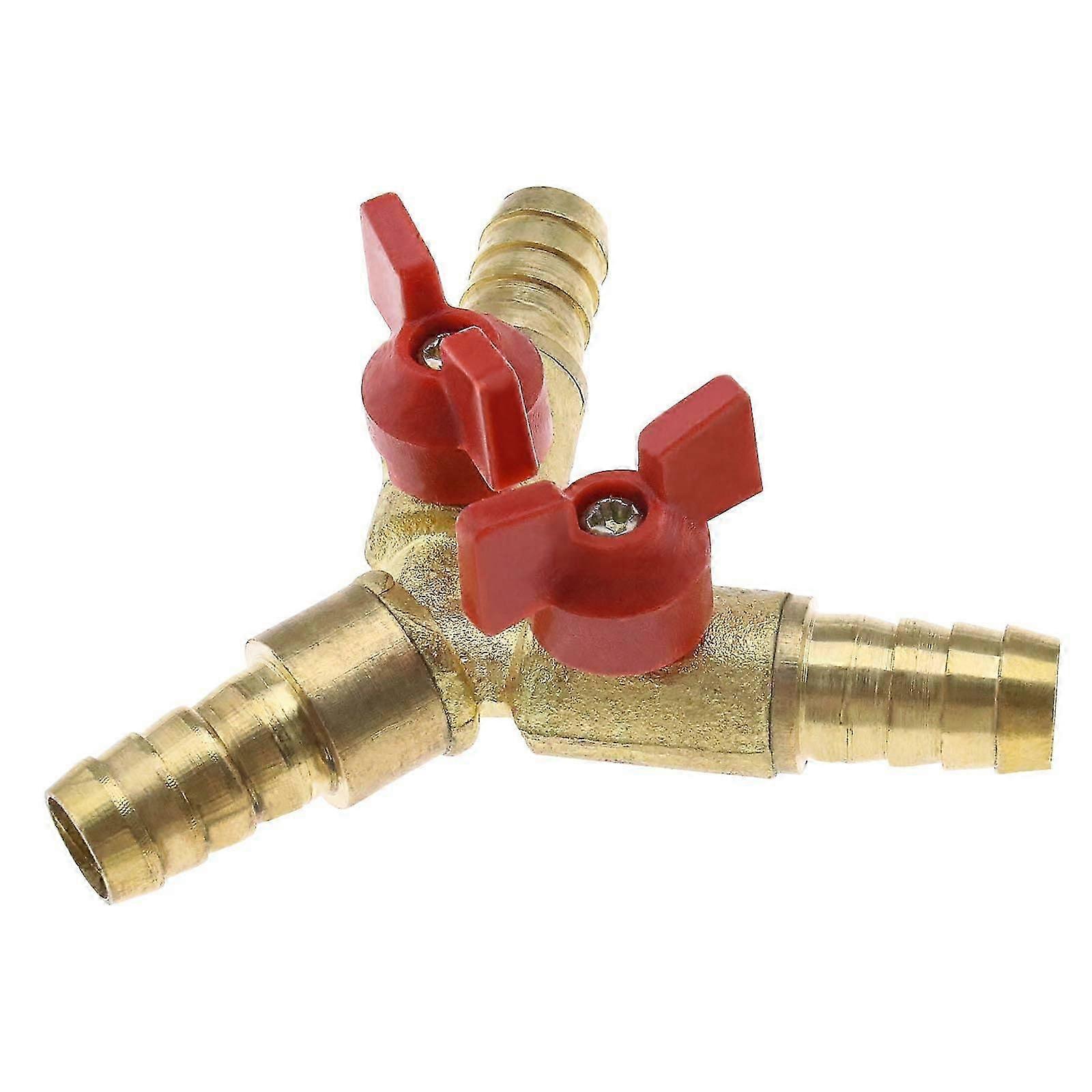 10mm خرطوم المناسب Y-نوع 3 طريقة النحاس الأنابيب المشتركة موصل محول متوافق مع الهواء والماء والغاز