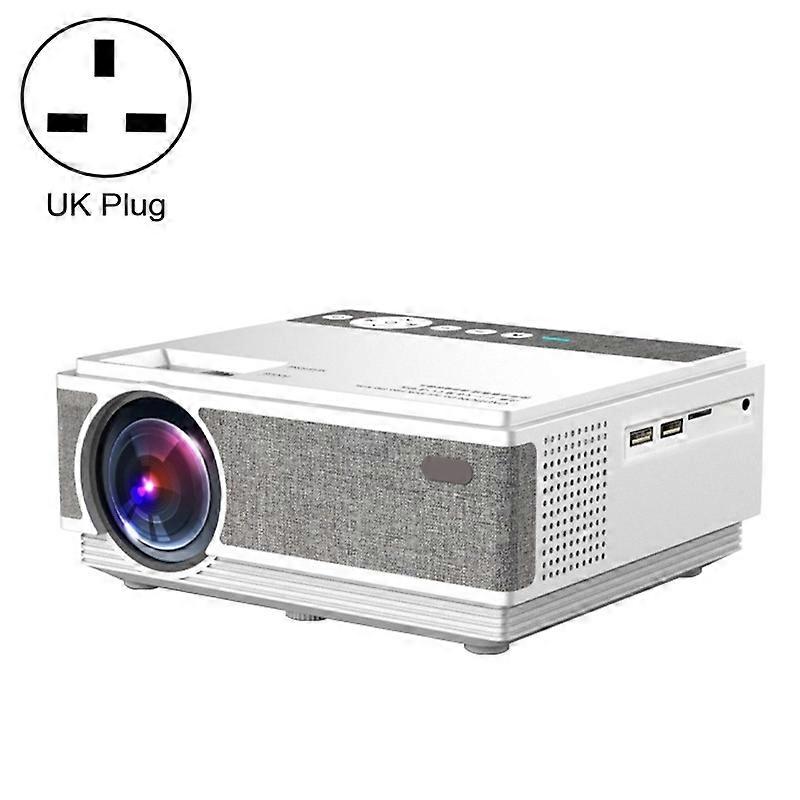 LCD LED Smart Projector, Basic Version, Plug Type:UK Plug Basic Version, UK Plug