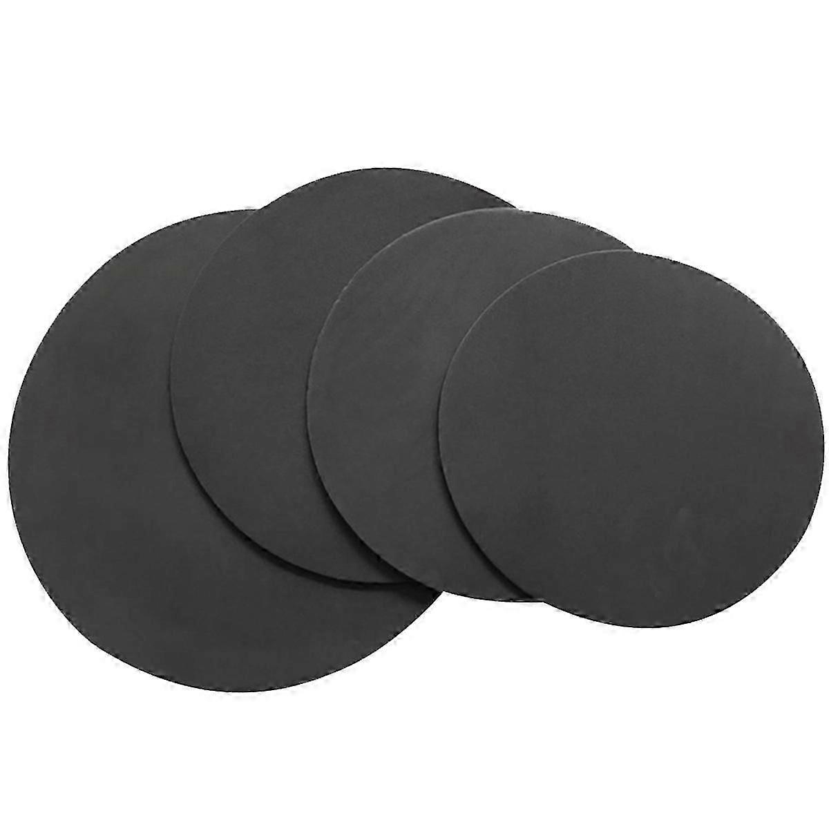 4Pcs D  Practice Pad Kit Foam Mute Pads Inst ents Parts Jazz Snare Set D  Pad Soundproof Acces