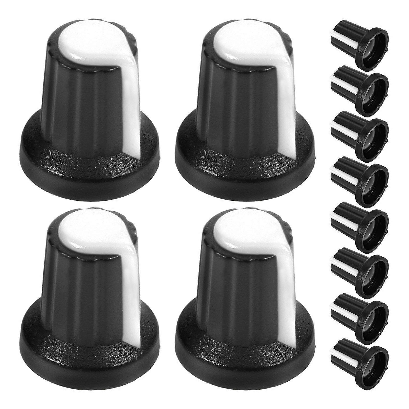 20pcs Volume Control Knobs Reusable Potentiometer Instrument Knobs Plastic Potentiometer knob hat