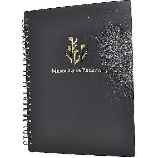 Music Paper Folder - A4 Folder, Double-Sided, Music Folder for Music Paper An (shikai)-yuhao