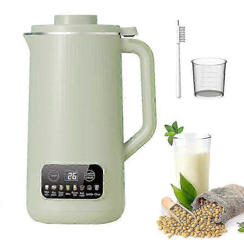 Multi-functional Nut and Soy Milk Maker Machine with 20 Oz Capacity, Delay Start, Keep Warm, and Self-Cleaning Features