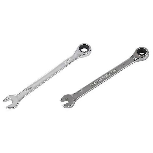 Steel Fixed Head Wrench Gear Wrench Open End Ring Size, 7mm