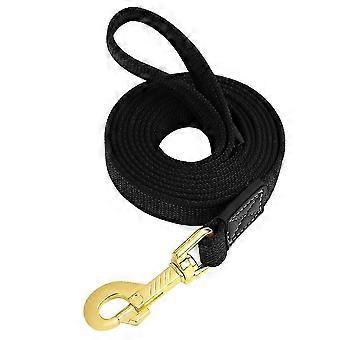 2m Long Dog Leash Pet Lead Non-Slip Rubber Nylon Training Walking Rope Dog