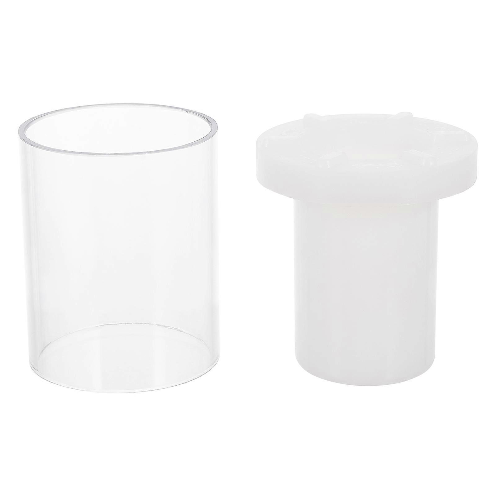 DIY 透明なプラスチックの香りのキャンドルの型、クリエイティブな手工芸品用、掃除が簡単、小さいサイズ