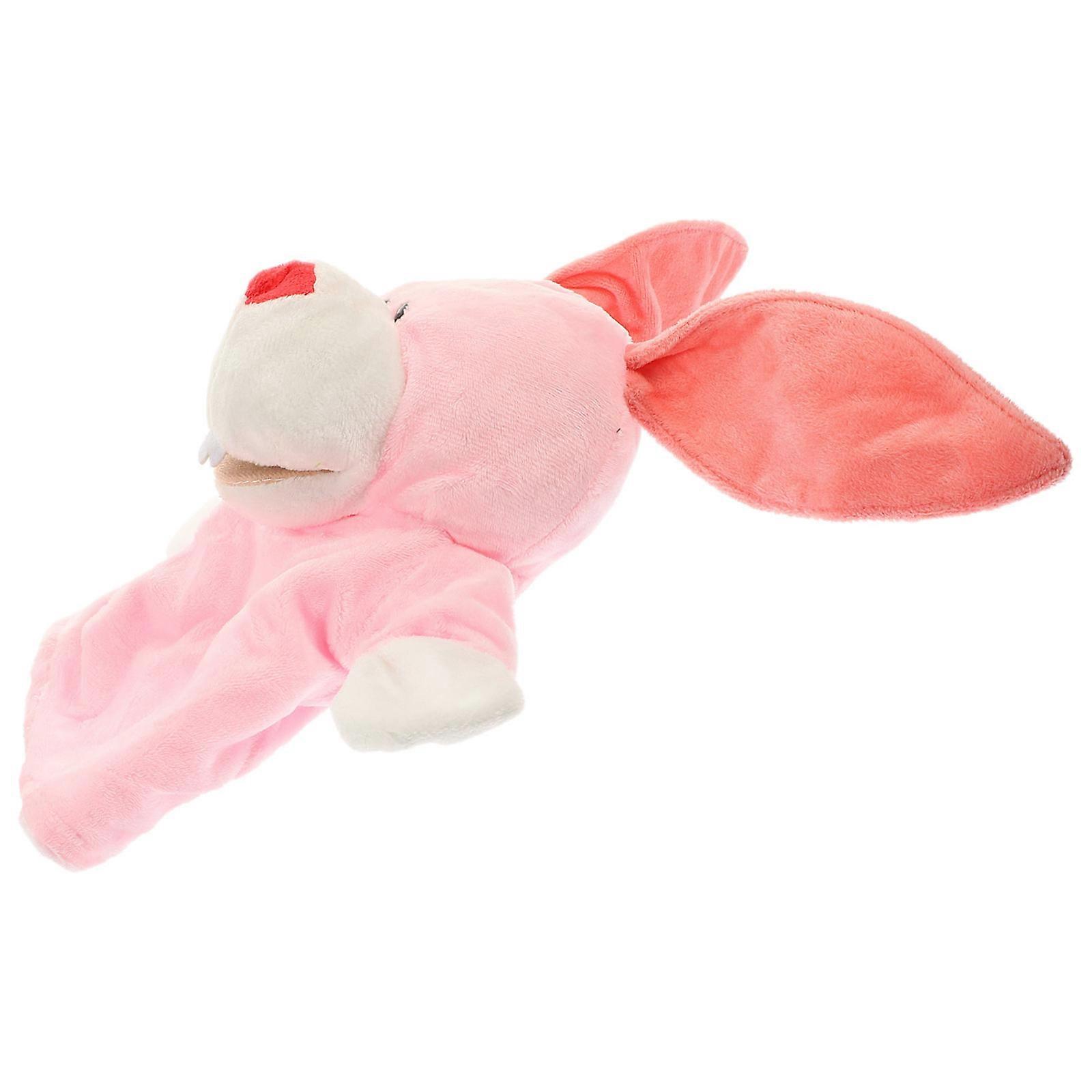 Interactive Cartoon Bunny Hand Puppet Toy For Children Aged 2-6 Perfect For Imagination Development In 1Set