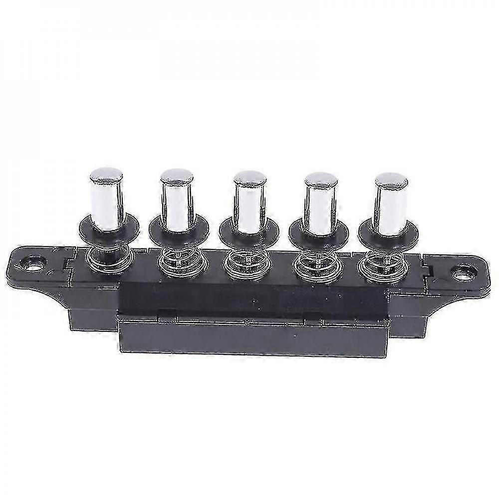 Five-position plug-in button switch for range hood five-position silver switch VV[ Edition 0729