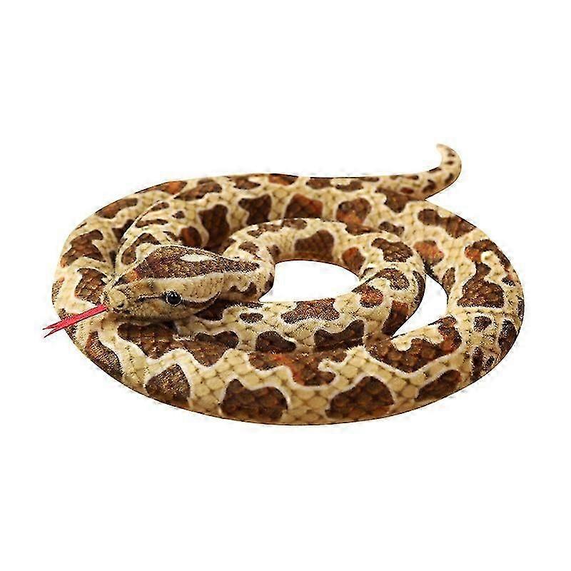 Giant Boa Constrictor Large Stuffed Animal Snake Giant Snake Plush Realistic Stuffed Snake Toy Prank Props-2M