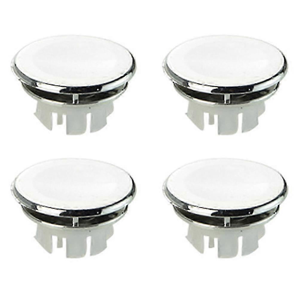 4Pcs Bathroom Wash catchment area Overflow Rings base Plastic Decorative