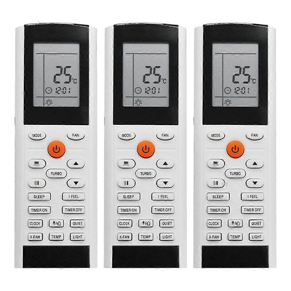 3X Air Conditioner Remote Control YACIFB YAC1FB YAC1FB6 YAC1FB9 for Air Conditioner Tadiran ZACS-07