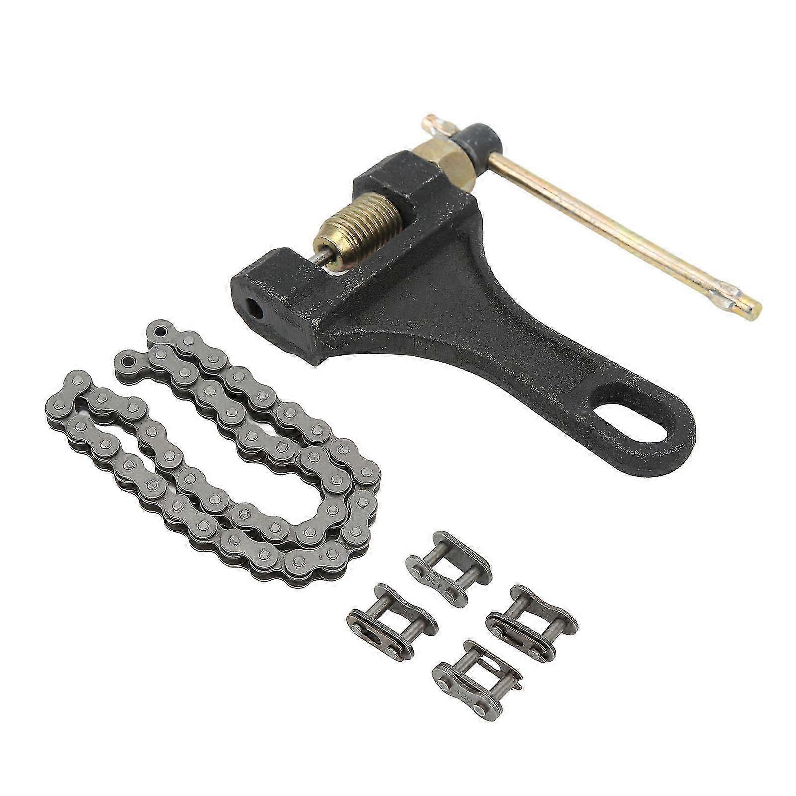 Chain And Chain Breaker Kit Rust Proof Complete Replacement For Coleman Powersports Bt200x SZRH A-SD