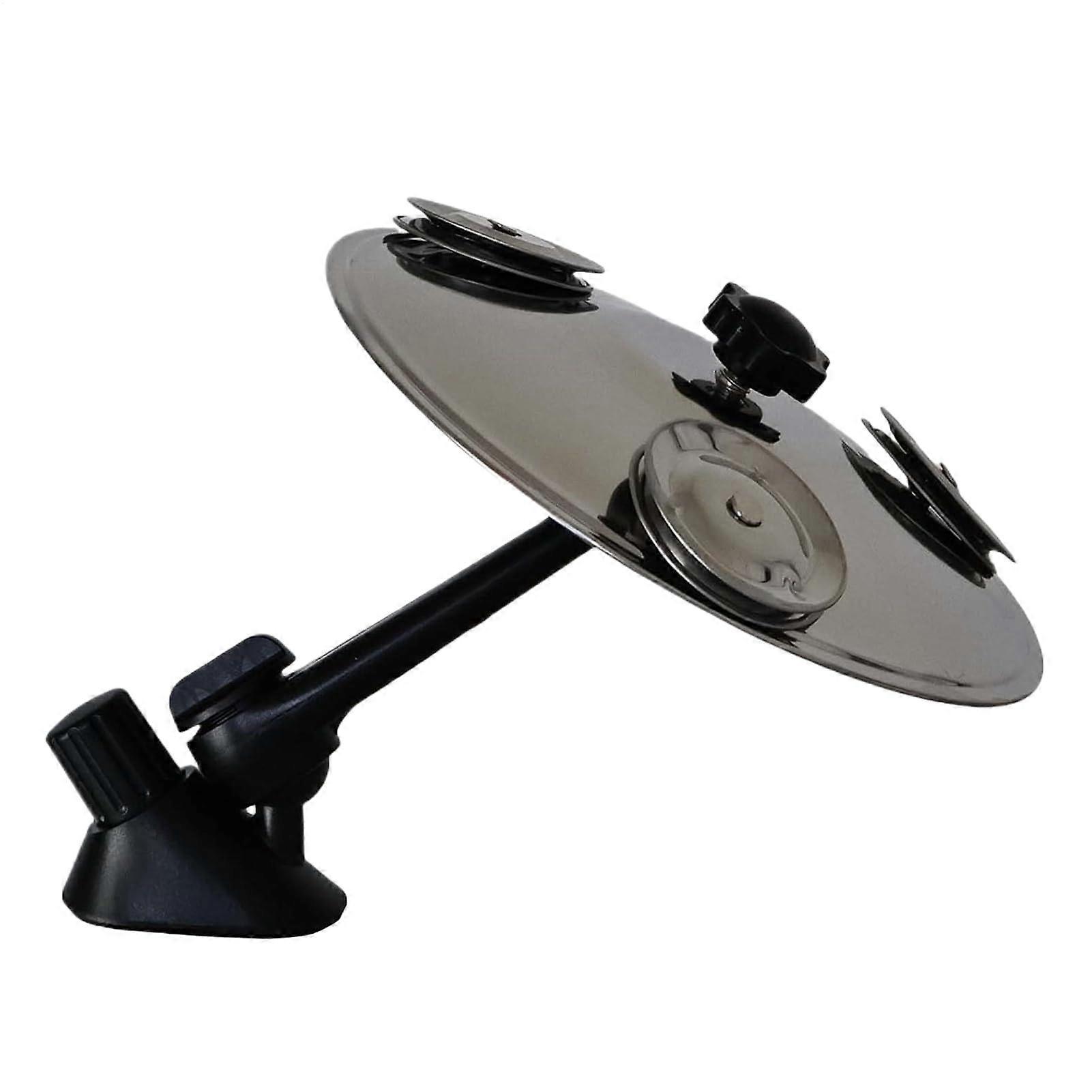 Car Symbol Drum Metal Crash Cymbal Hand Percussion Instrument For Drumming, Clapping, Party Sound Effects, Vehicle Decor