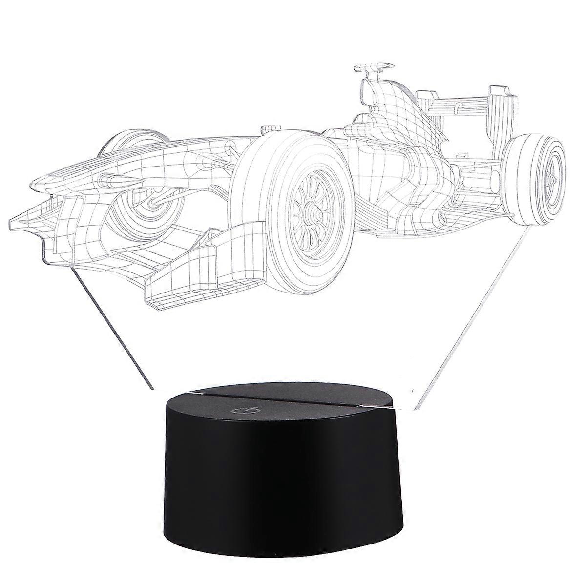 Dual-Use Style Car Lamp Acrylic Table Lamp Featuring Touch Control Perfect For Home Use 1Set