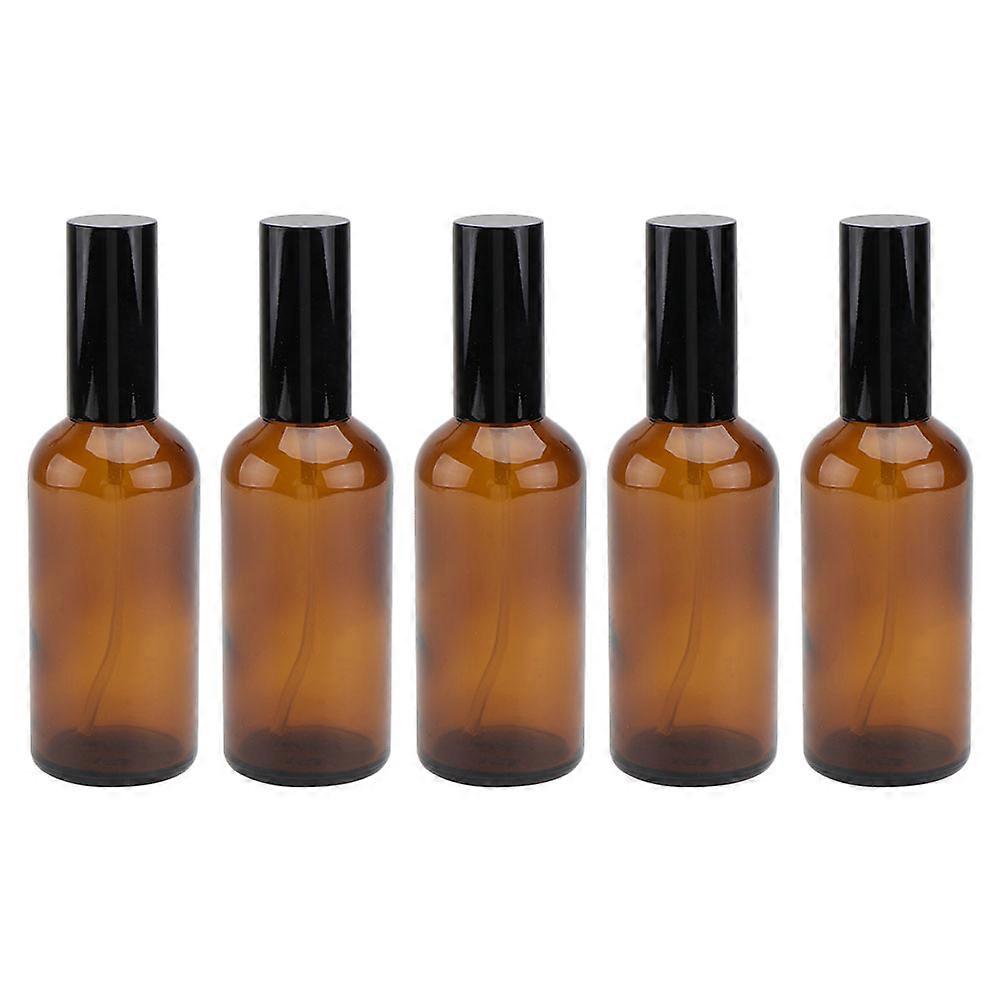 Creative Reusable Perfume Bottles for Storage Made of Synthetic Material and Plastic Brown Color 5