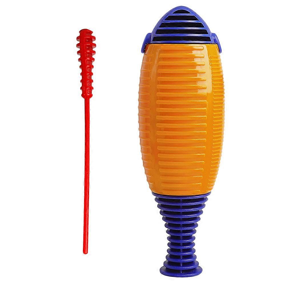Orange Percussion Toy Made of ABS for Playing Bright ColorsFunny Sound and Unique Design Attract Kids 1 Set
