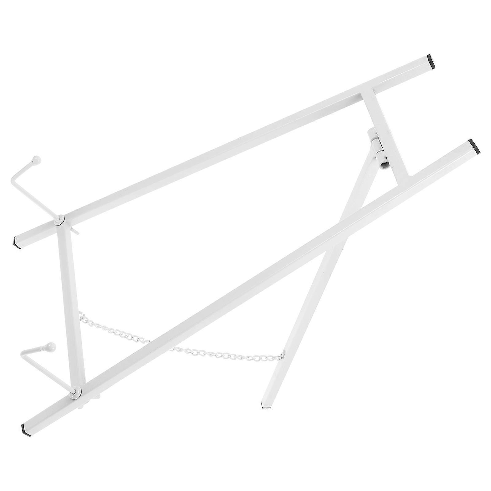 OUNONA Tripod Stand Picture Display Easel Stainless Steel Easel Display Stand Tabletop Picture Stand Metal Painting Easel Display Rack