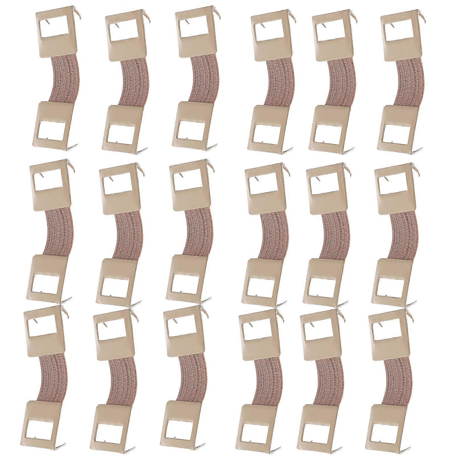 50pcs Stretch Metal Clasps for Compression Wraps, Crepe Wraps Clips, Athletic Support and Pet Bandaging