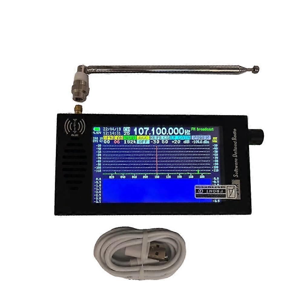 Digital Demodulation Shortwave FM MW SSB CW Amateur Radio Receiver with Spectrum Analyzer for Enhanced Signal Reception