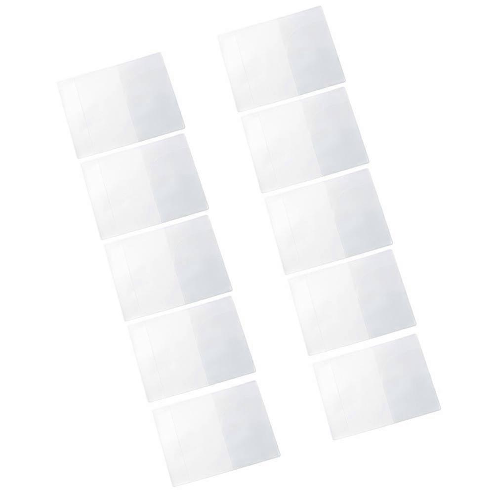 20Pcs Portable Passport Protector Card Storage For Travel Office Use With Clear PVC