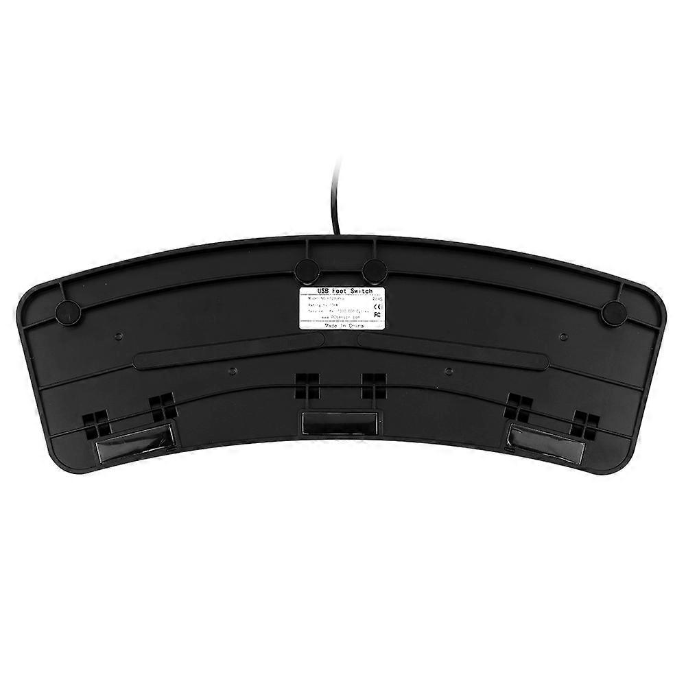 FS23-Pro USB Triple Foot Switch Multifunctional Customized Foot Pedal Mechanical Switch for Image Acquisition Music Game Control