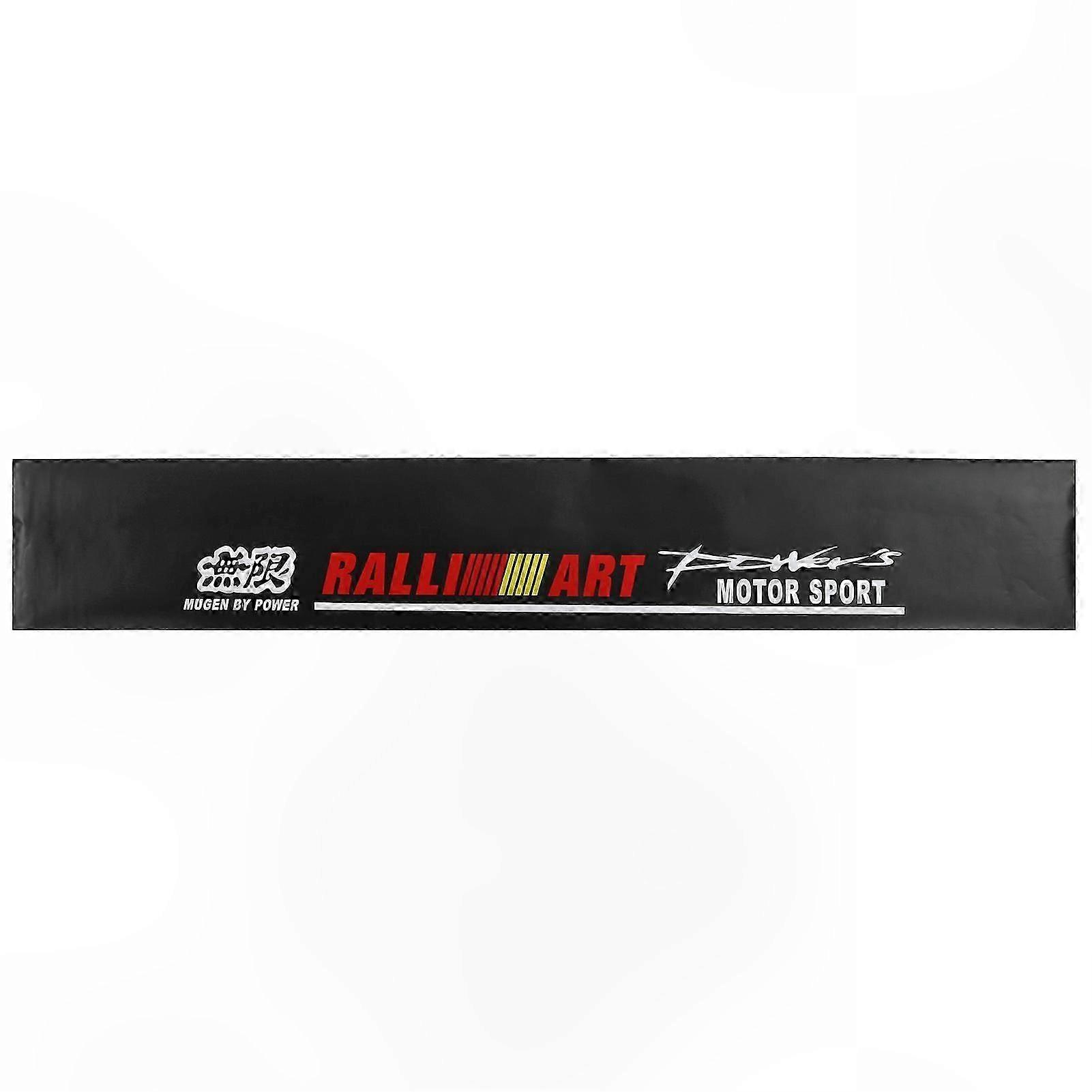 Universal 130x21cm PVC Reflective Car Decals for Front Windshield with Scraper