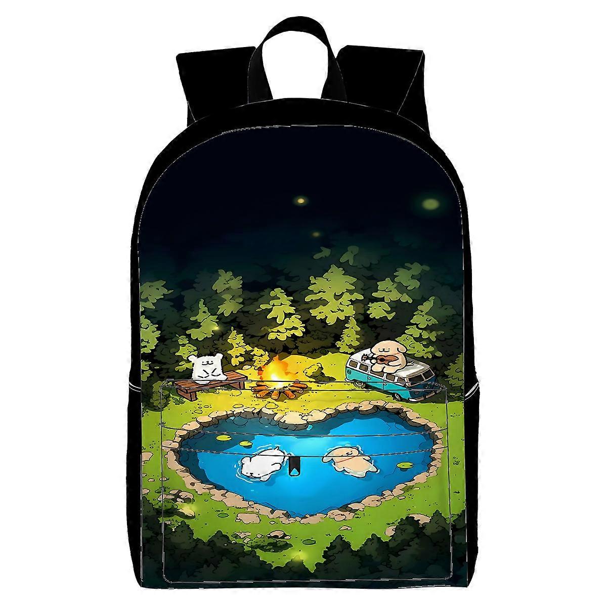 Backpack, with Multiple Organizational Compartments, Fits 15.6 Inch Notebook, for Travel, Teen, Business Work D3533