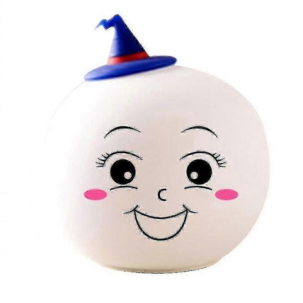 Halloween Silicone Night Light Festive Atmosphere Bedside Sensor Light(style1)