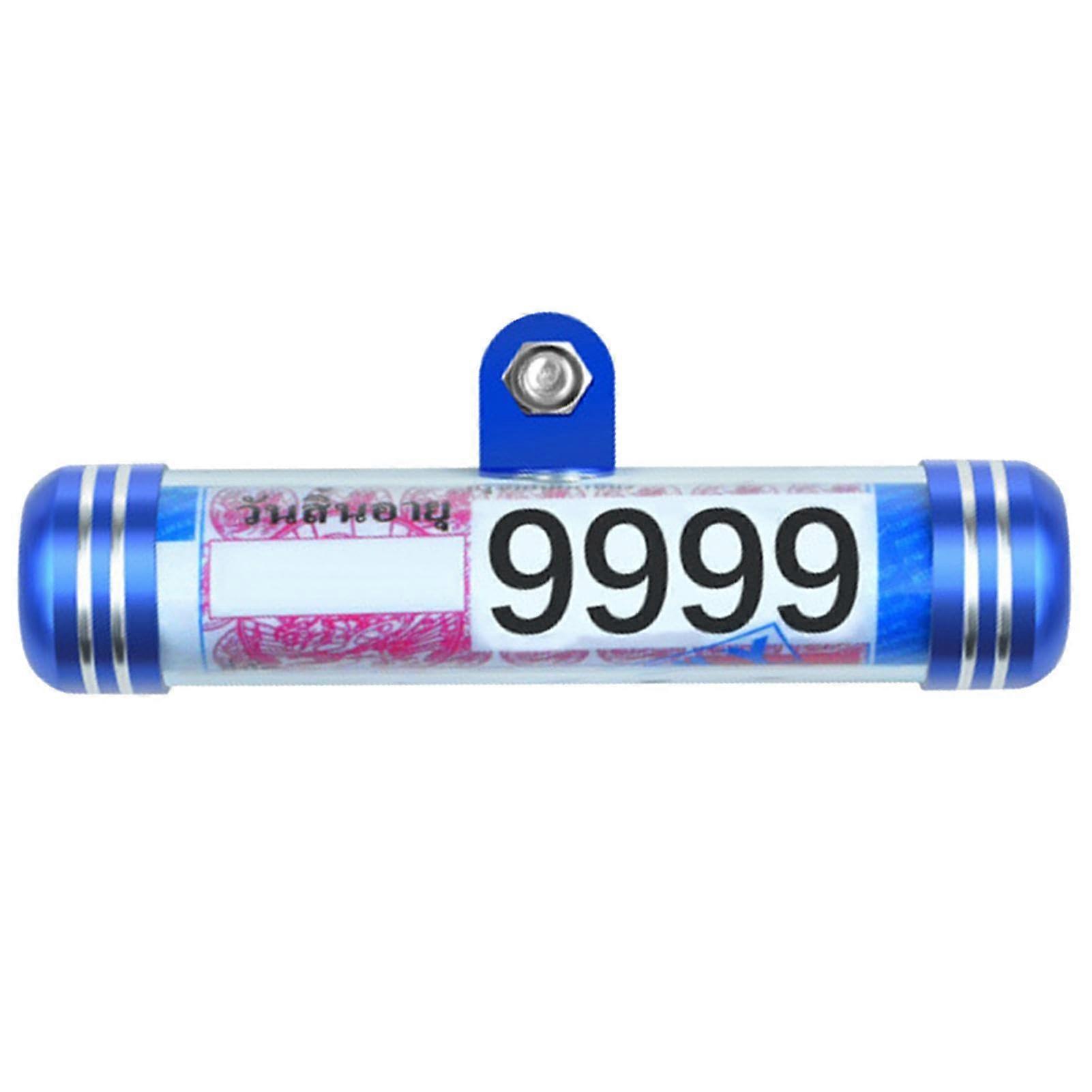 Motorcycle Control Tubes, Document Holder Tubes for Motorcycles, Waterproof Cylinder Holder, Blue