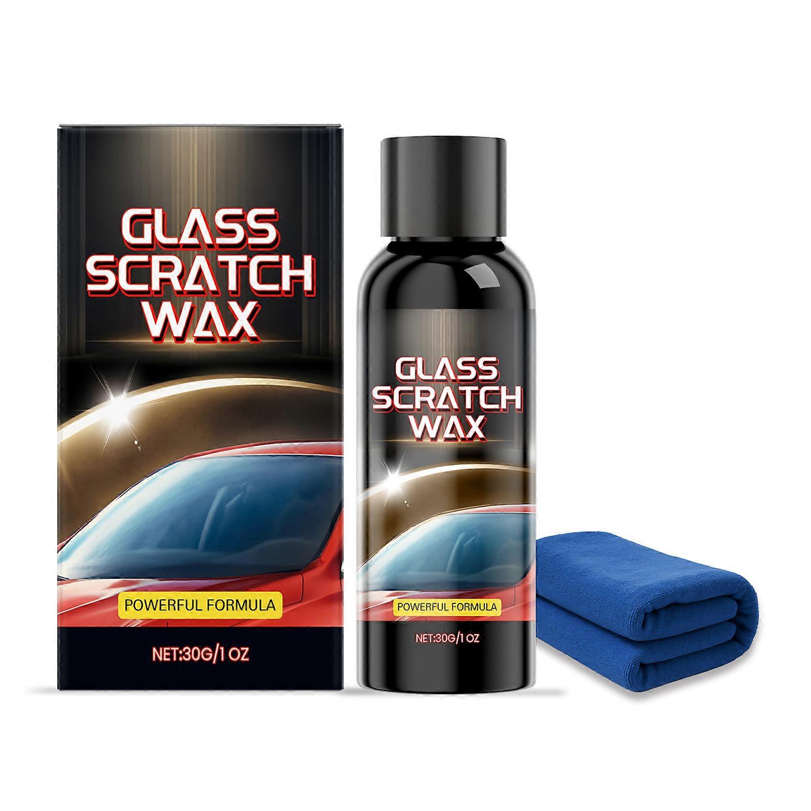 30g Windshield Scratch Remover Glass Restoration  with Microfiber Cloth