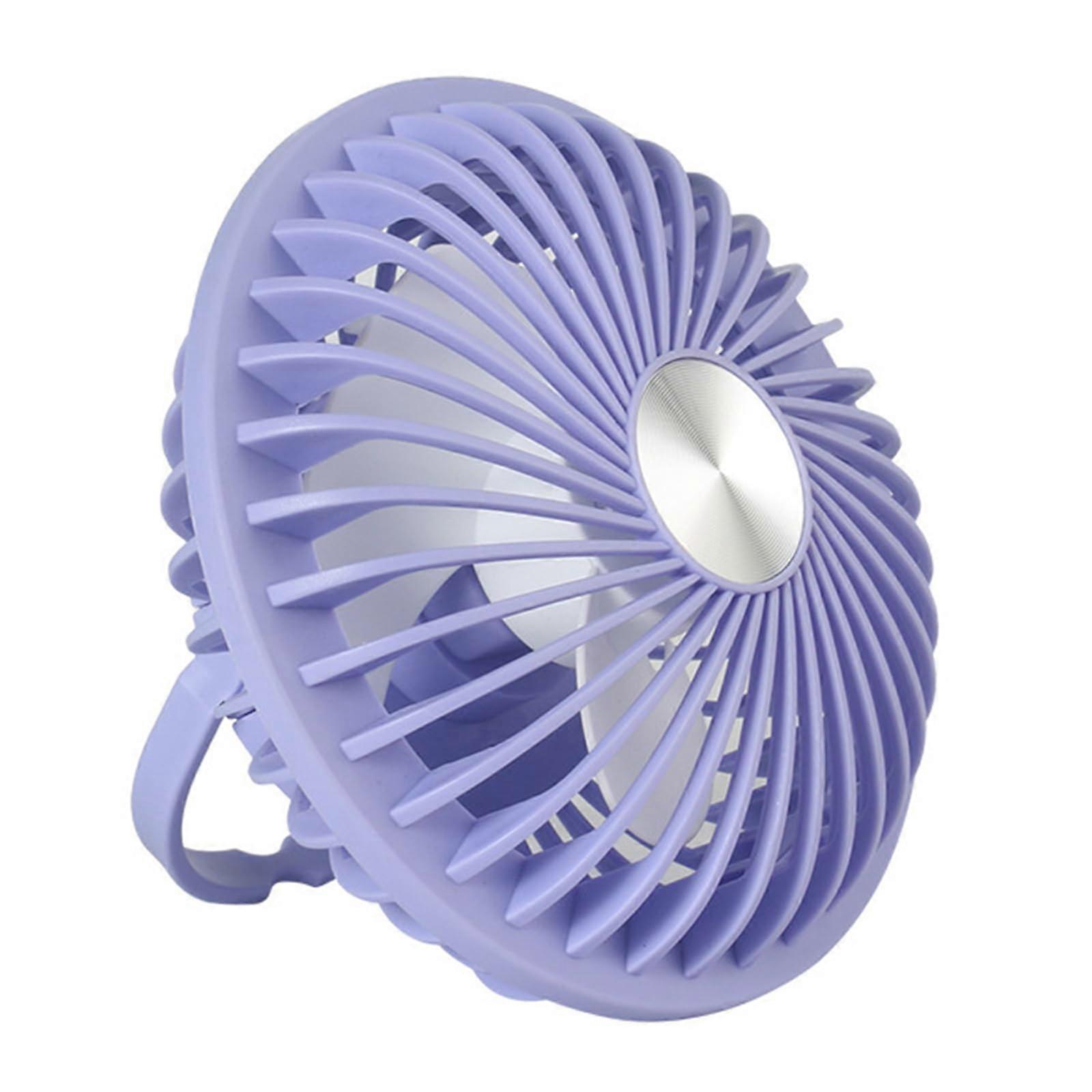 Desk Fan USB Powered, Portable 3Speed Desktop Table Fan, Quiet, Compact, Powerful