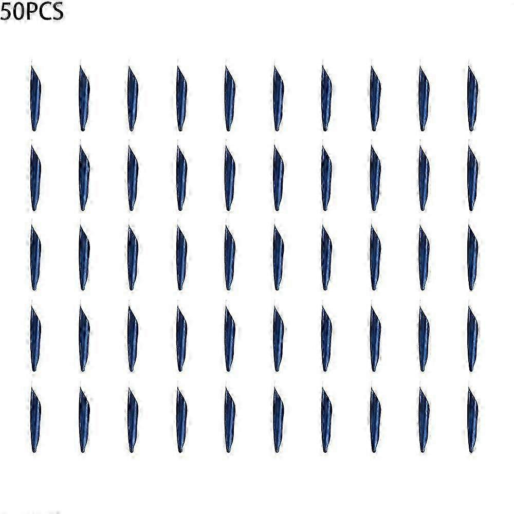 Enhance Your Arrow Flight with 1 8'' Archery Spiral Feather Pack of 50