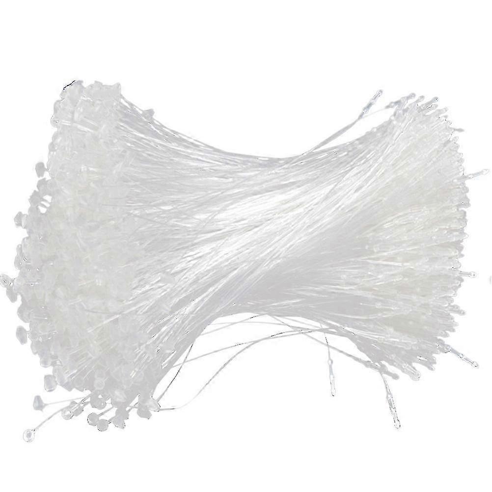 5000 Pcs White Self-Locking Nylon Cable Ties for Organizing Wires, Cables & Bundles - Heavy Duty Wire Ties with Secure Locking Mechanism