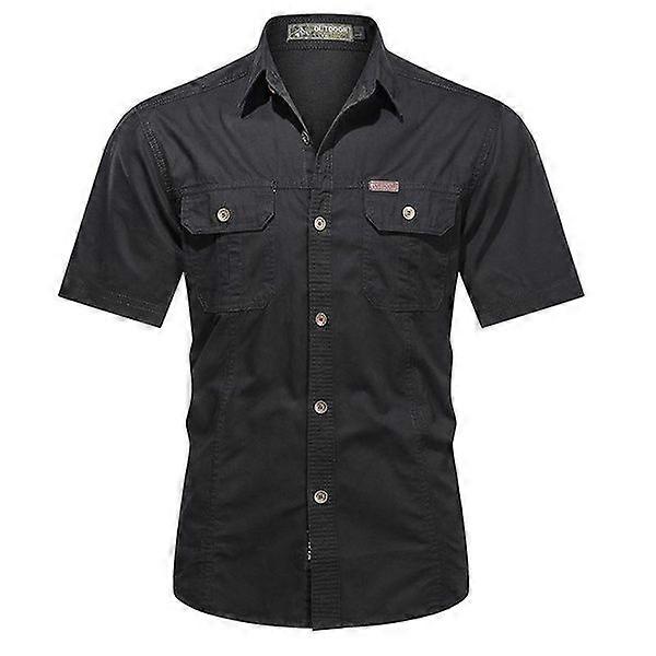Man's Work Military Short Sleeves Shirts