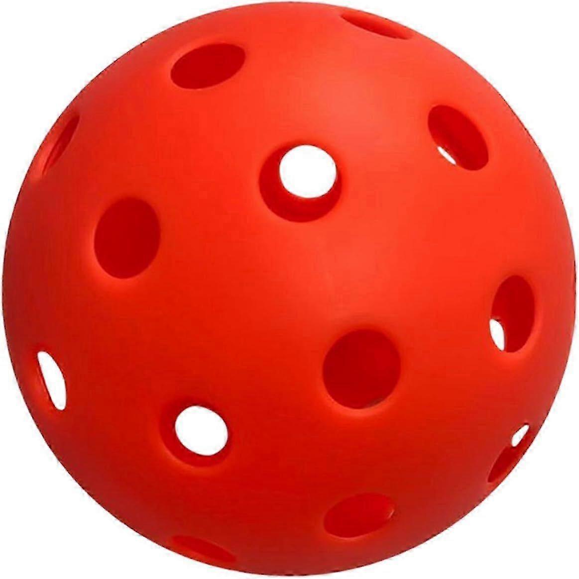 Professional Quality Pickleball Balls, with 40 Holes Hollow Airflow Standard Outdoor Pickleballs for Indoor Simulators, Adults Beginners