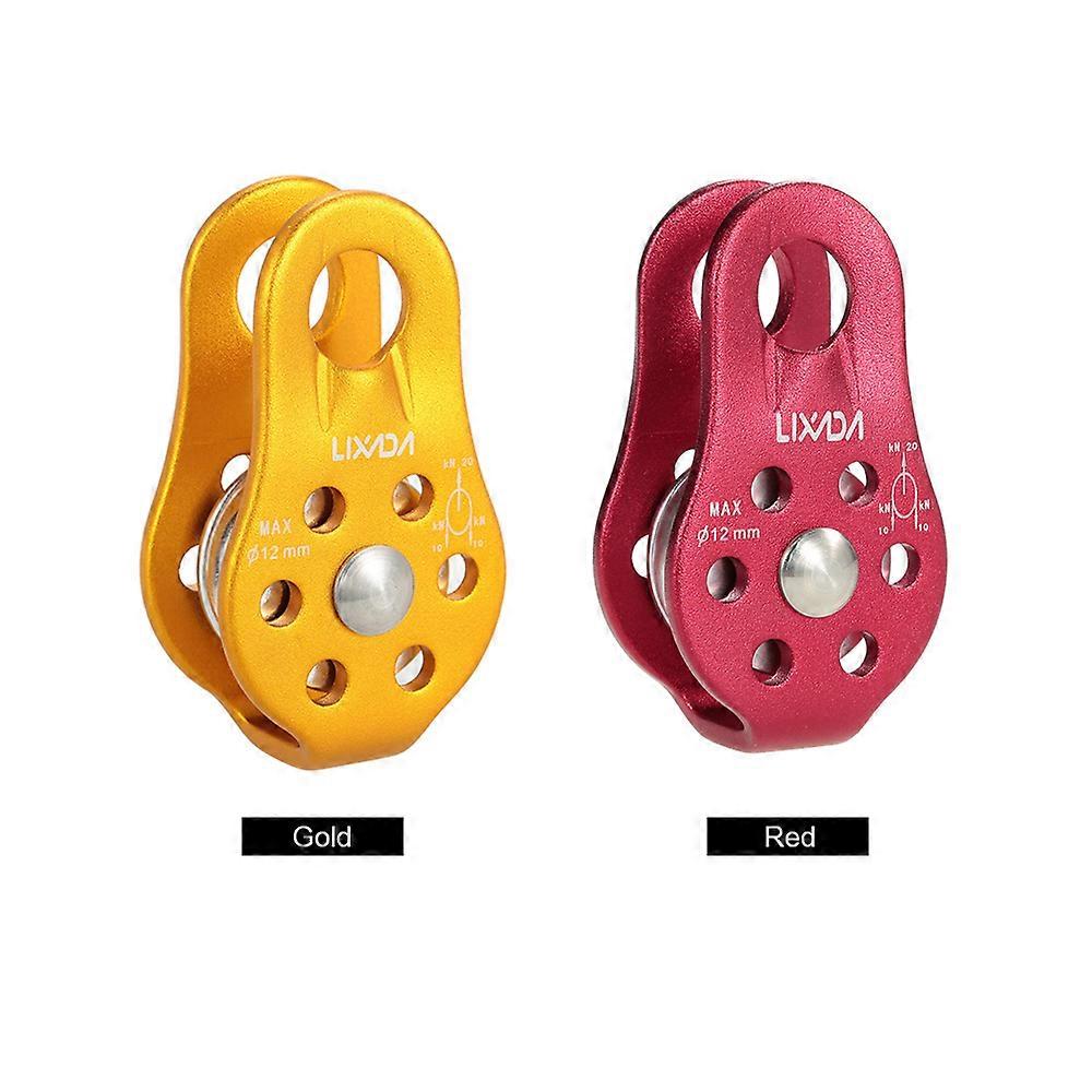 Lixada 20KN Fixed Single Pulley Climbing Rescue