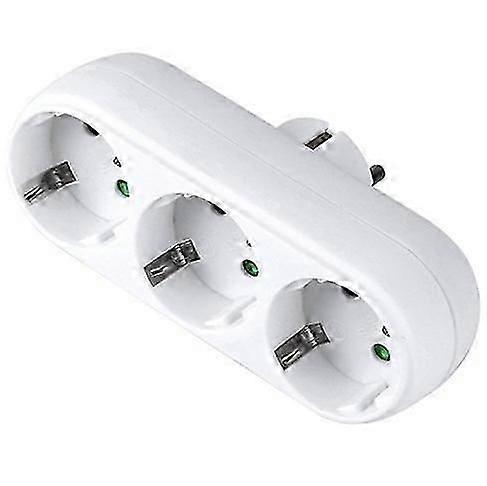 Eu Ground Wall Socket Adapter Plug Extension Power Outlet Converter 3500w