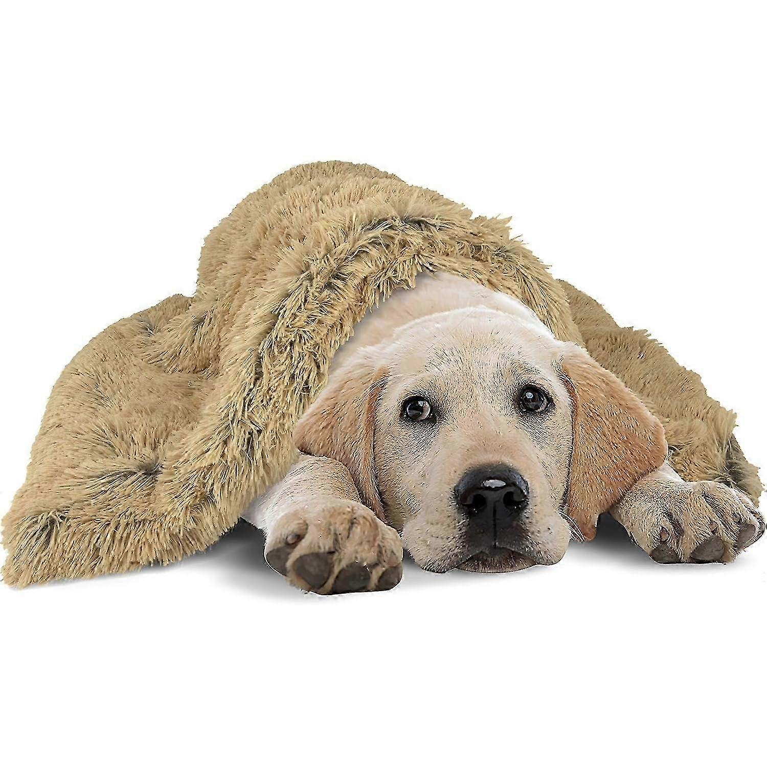 Dog Blankets for Large Dogs, Super Soft Warm Sherpa Fleece Plush Bl...