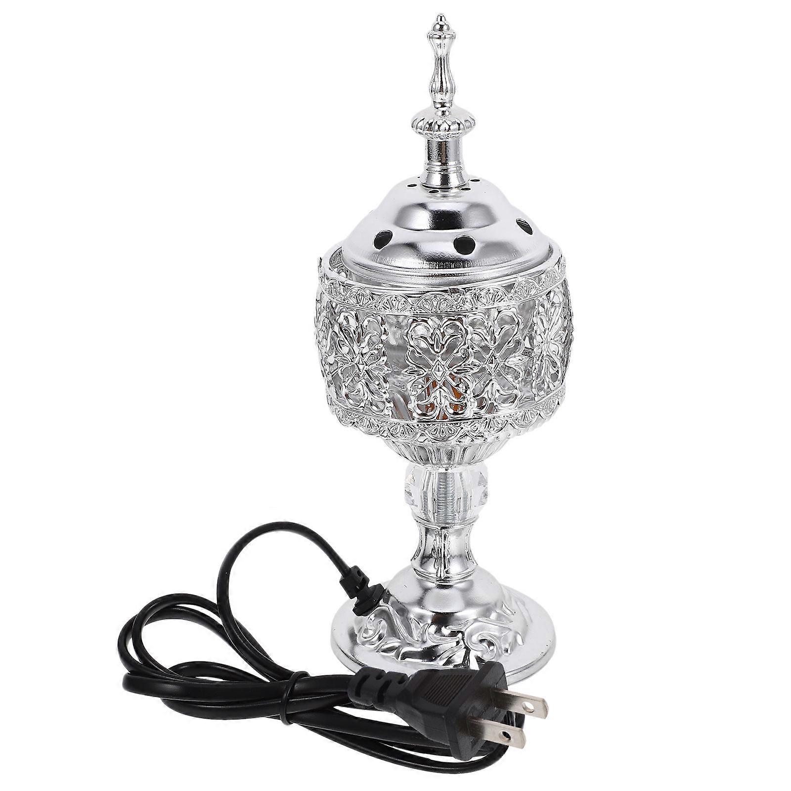 Decorative Electric Incense Burner For Home Decor Elegant Middle Eastern Style 1Set