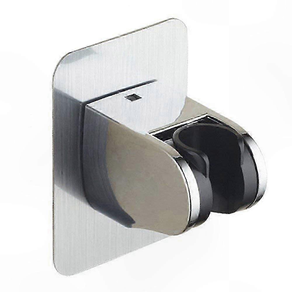 Adjustable Shower Head Mount, Self-Sticking Waterproof Holder for Easy Angle Adjustment
