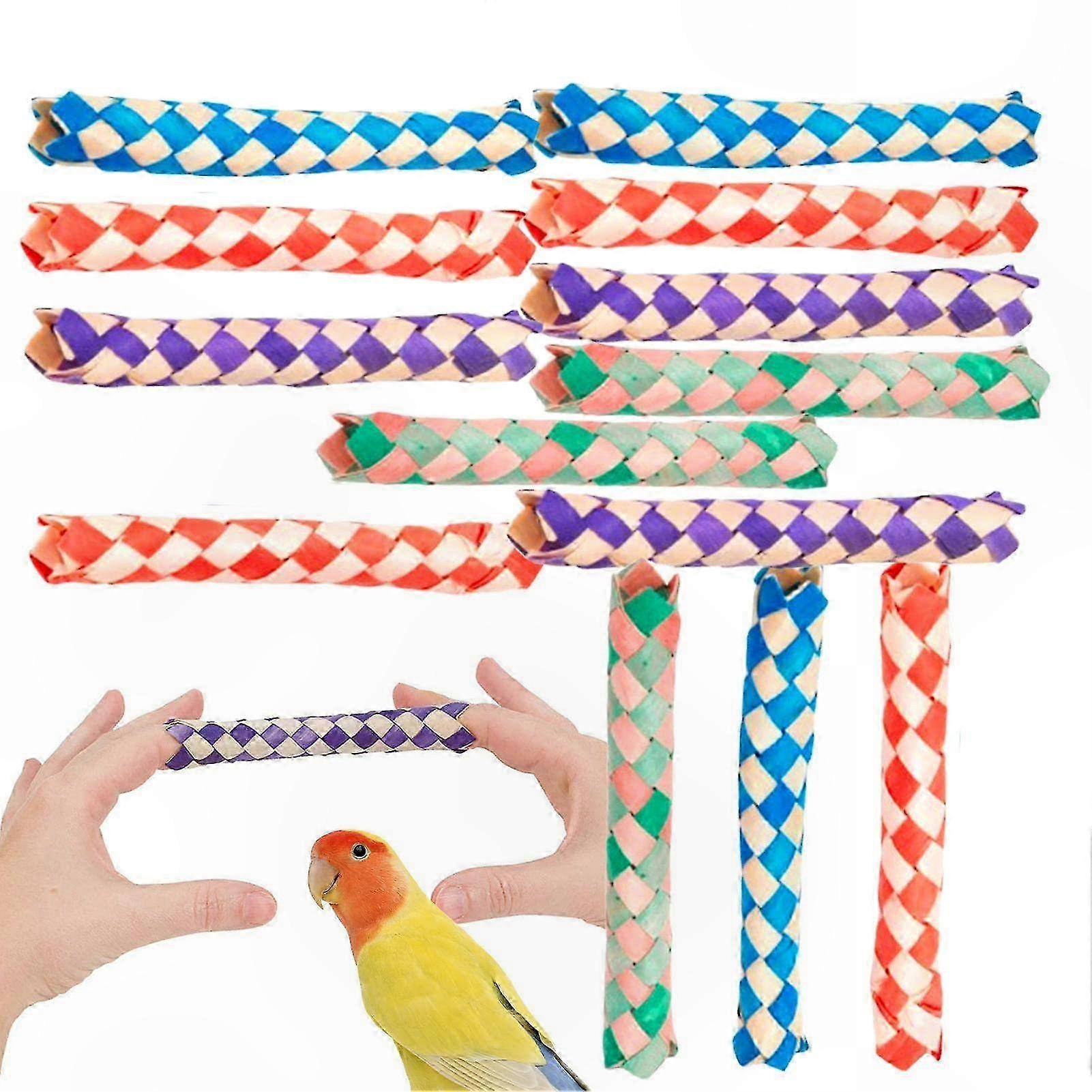 Bamboo Finger Traps in Assorted Colors for Kids and Adults