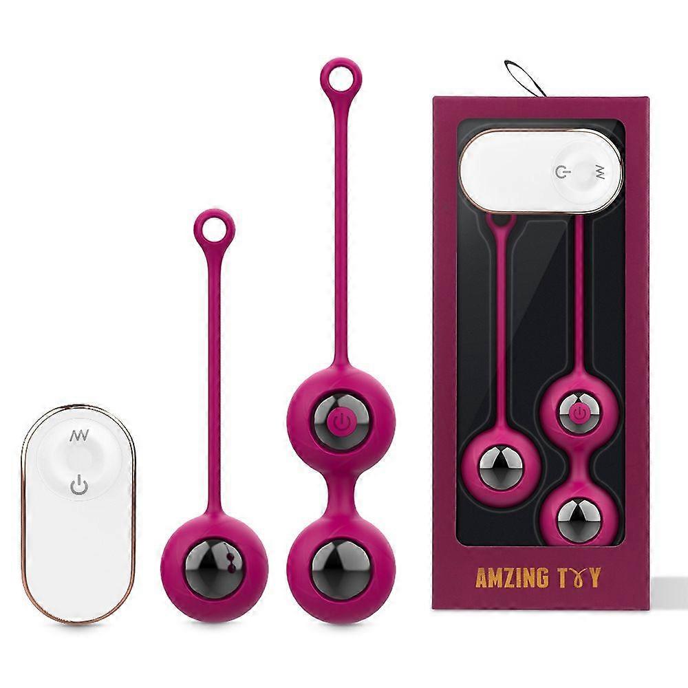 Hello Women's Kegel Training Kit - 9 Vibration Modes Remote Control Trainer Helps Improve